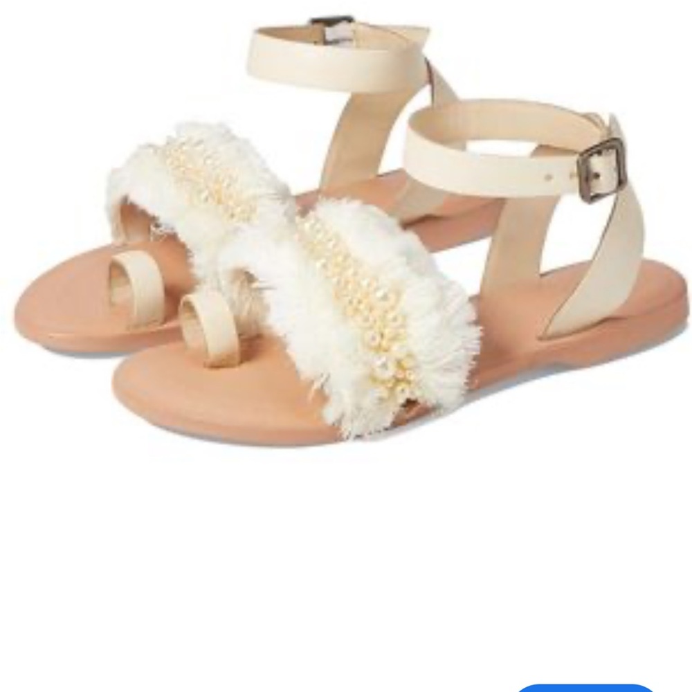 Free People sun peaks embellished sandals never worn,size 36‎